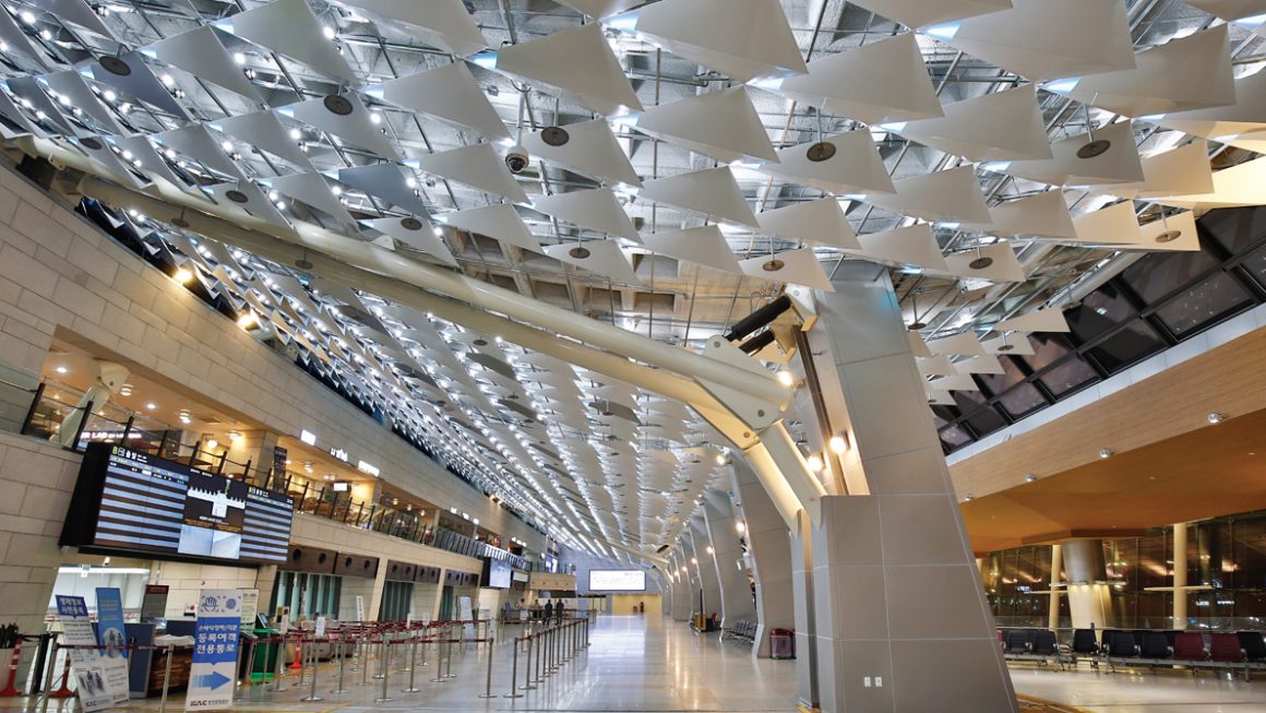 韩国金浦国际机场标识导视系统设计
